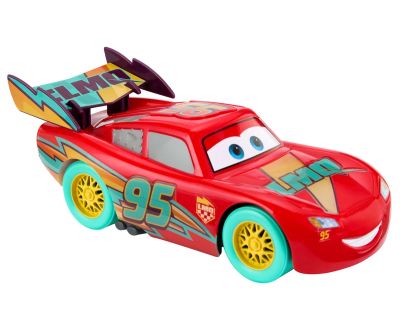Кола Светкавицата Маккуин със звуци и светлини Disney and Pixar Cars Race Mattel JMT55