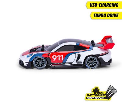 Кола с радио контрол за дрифт Porsche 911 GT3 Rennsport Dickie 201106019