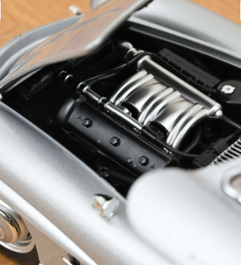 Колекционерска метална кола Mercedes Benz 300 SL 1:18 NOREV 183857