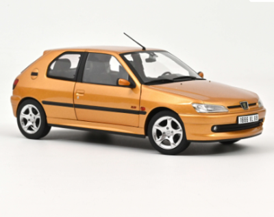 Колекционерска метална кола Peugeot 306 S16 1:18 NOREV 184940