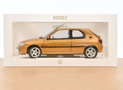 Колекционерска метална кола Peugeot 306 S16 1:18 NOREV 184940