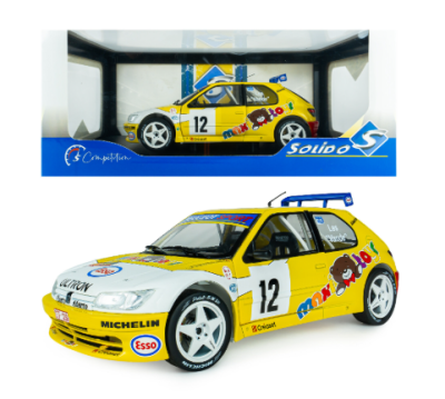 Метална кола Peugeot 306 Maxi #12 1:18 SOLIDO 1808311