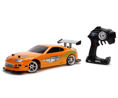 Кола с радио контрол за дрифт Toyota Supra Бързи и яростни 1:10 Jada 