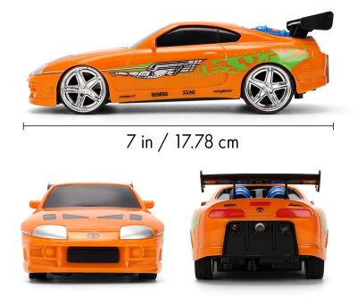 Кола с радио контрол Toyota Supra Nitro Powered Vapor Бързи и яростни 1:24 Jada 