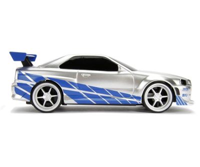 Кола с радио контрол Nissan Skyline GT-R Бързи и яростни 1:24 Jada 