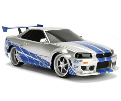 Кола с радио контрол Nissan Skyline GT-R Бързи и яростни 1:24 Jada 