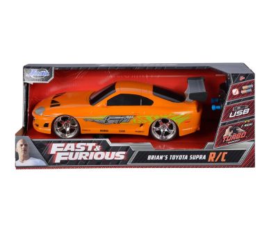 Кола с радио контрол Toyota Supra на Брайън Бързи и яростни 1:16 Jada 