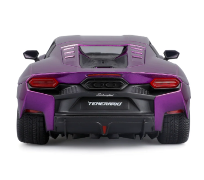 Метална кола Lamborghini Temerario Purple 1/18 Bburago 18/11052