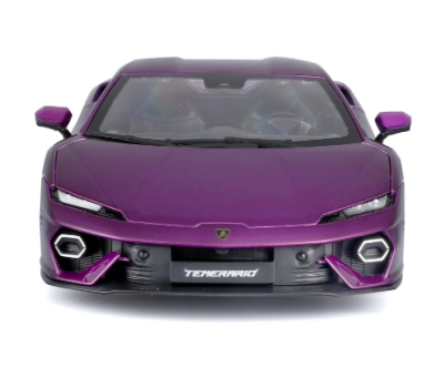 Метална кола Lamborghini Temerario Purple 1/18 Bburago 18/11052