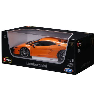 Метална кола Lamborghini Temerario Orange 1/18 Bburago 18/11052