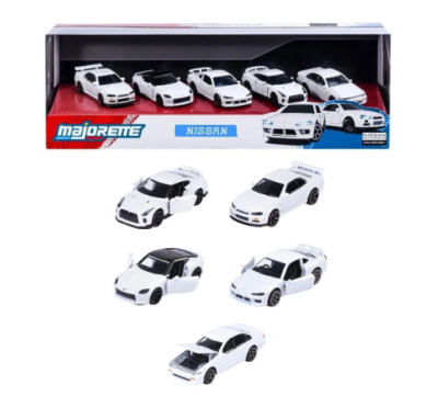 Комплект метални колички Nissan Majorette 8502105006
