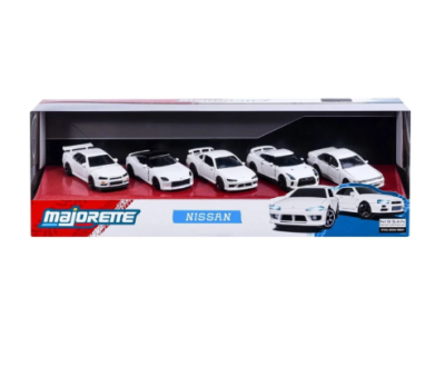 Комплект метални колички Nissan Majorette 8502105006