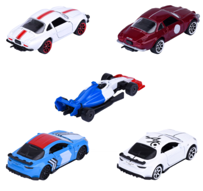 Комплект метални колички Alpine Majorette 8502105008