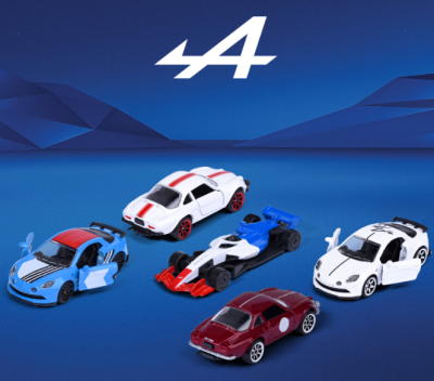 Комплект метални колички Alpine Majorette 8502105008