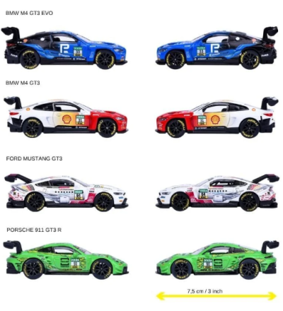 Комплект метални колички Motorsport DTM Majorette 8502105013