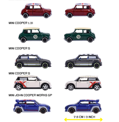 Комплект метални колички Mini Majorette 8504105006