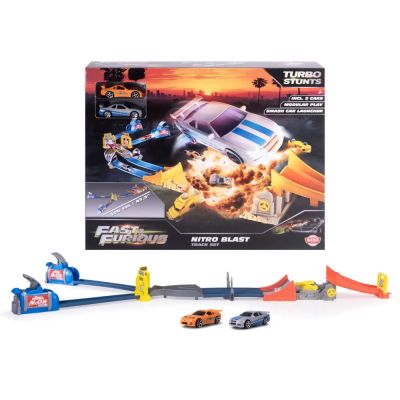 Комплект писта Nitro Blast с 2 колички Fast & Furious Dickie 203206000 