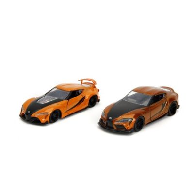 Метални автомобили Toyota FT-1 CONCEPT и Supra BI-COLOR FF Fast&Furious 1:32 Jada 35401