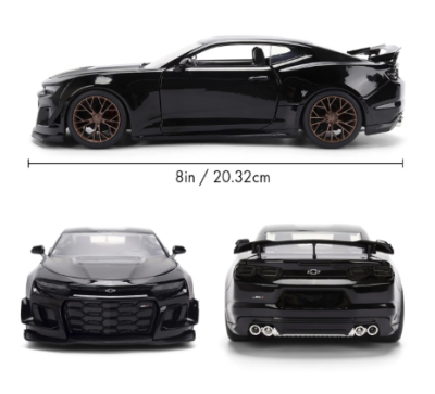 Метален автомобил Chevrolet Camaro Fast & Furious 1:24 Jada 9336475314R00 