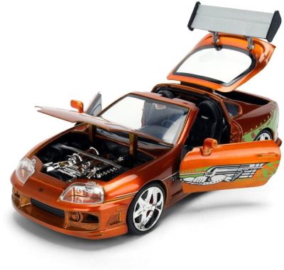 Метален автомобил Toyota Supra Fast & Furious 1:24 Jada 9337703314R20