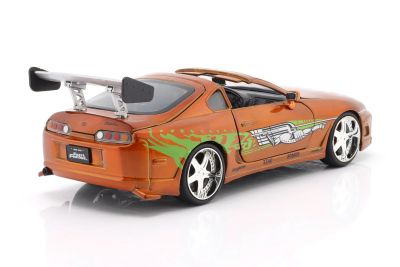 Метален автомобил Toyota Supra Fast & Furious 1:24 Jada 9337703314R20