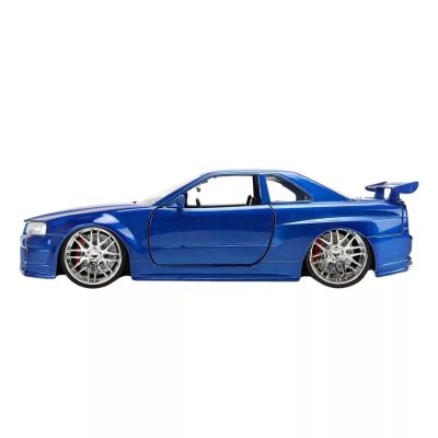 Метален автомобил Nissan Skyline GT-R Fast & Furious 1:24 Jada 9337704314R20
