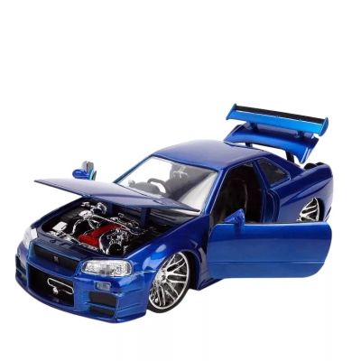 Метален автомобил Nissan Skyline GT-R Fast & Furious 1:24 Jada 9337704314R20