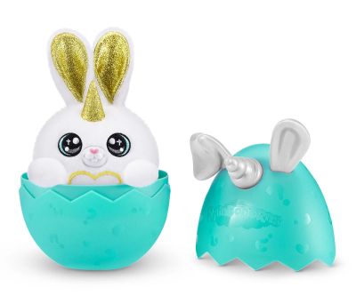 Мини пухкави зайчета бели ушички Zuru Rainbocorns Bunnycorn 