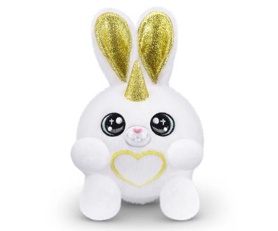 Мини пухкави зайчета бели ушички Zuru Rainbocorns Bunnycorn 