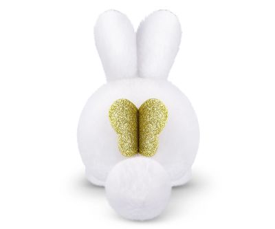 Мини пухкави зайчета бели ушички Zuru Rainbocorns Bunnycorn 