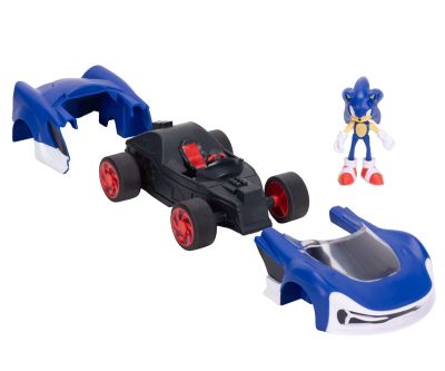 Соник с автомобил Jakks Pacific 428244 Sonic 
