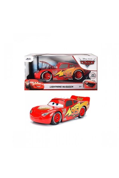 Метална кола Cars Lightning McQueen 1:24 Jada 9398099314R01