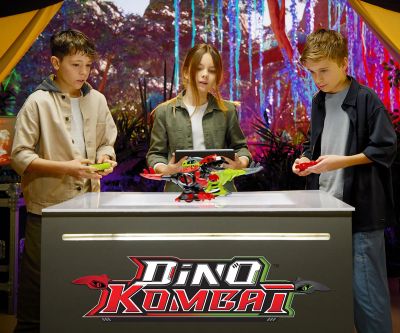 Боен пакет Dino Kombat Радиоуправляем динозавър за битки Silverlit 86889