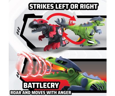 Боен пакет Dino Kombat Радиоуправляем динозавър за битки Silverlit 86889