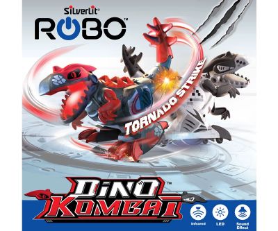 Боен пакет Dino Kombat Радиоуправляем динозавър за битки Silverlit 86900 