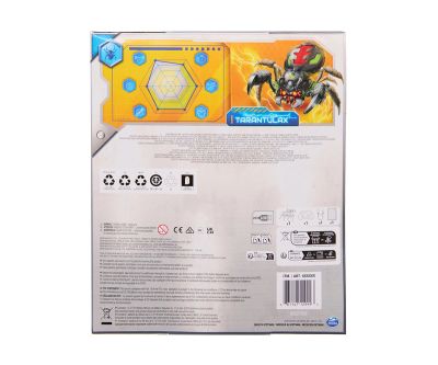 Катереща се тарантула с дистанционно управление и светещи очи HEX BOTS Spin Master 6077330