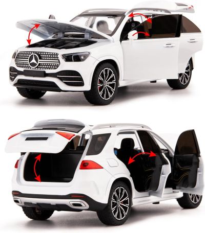 Метален автомобил Mercedes GLE 1/24