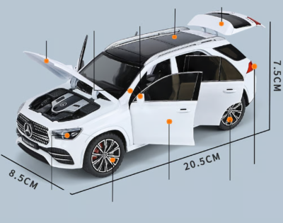 Метален автомобил Mercedes GLE 1/24