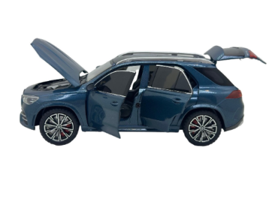 Метален автомобил Mercedes GLE 1/24 зелен