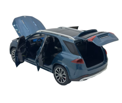 Метален автомобил Mercedes GLE 1/24 зелен