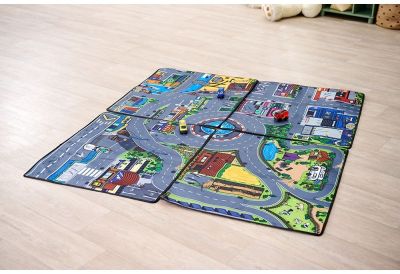 Килимче за игра с пътища Micro World Dickie 203746018