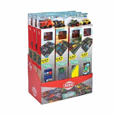 Килимче за игра с пътища Micro World Dickie 203746018