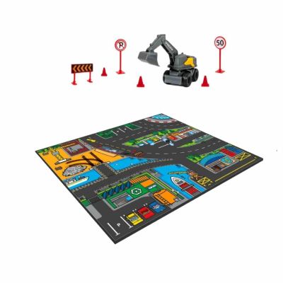 Килимче за игра с пътища Micro World Dickie 203746018