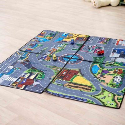 Килимче за игра с пътища Micro World Dickie 203746018