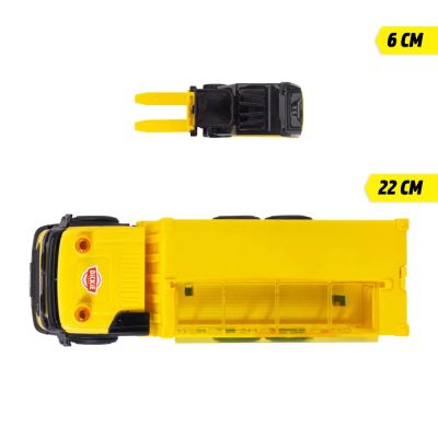 Куриерски камион DHL с мотокар Heavy Loader Dickie 203744027
