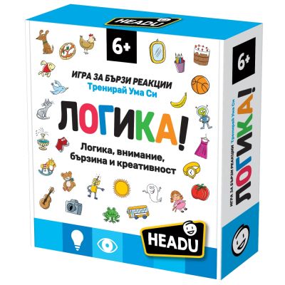 Игра за бързи реакции Логика Headu HBG65198