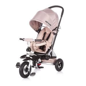 Триколка с помпащи гуми Chipolino Нексус бежова