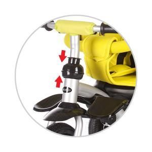 Триколка с помпащи гуми Chipolino Нексус бежова