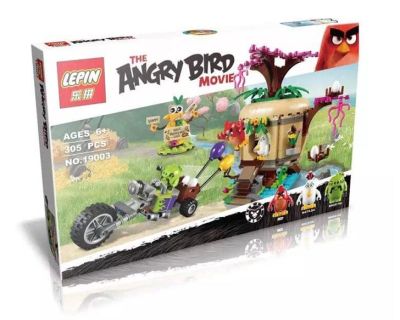 Конструктор Angry Birds LEPIN 19003 Bird Island Egg Heist