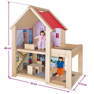 EICHHORN Дървена къща с две кукли 100002501
